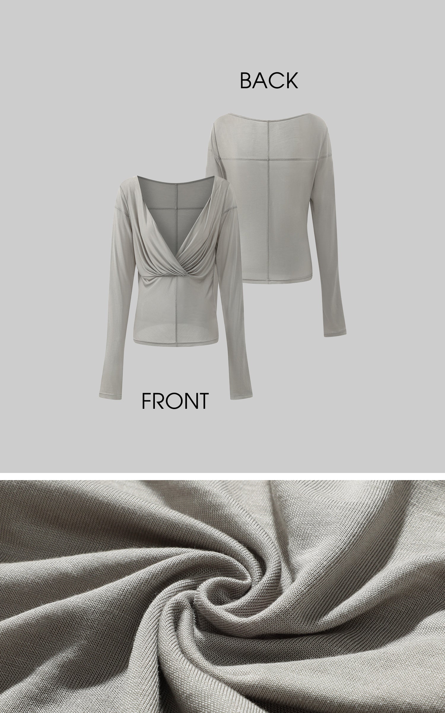 Rase le sol Draped Mesh Top with Lace Trim Camisole Set - PINKPARKS