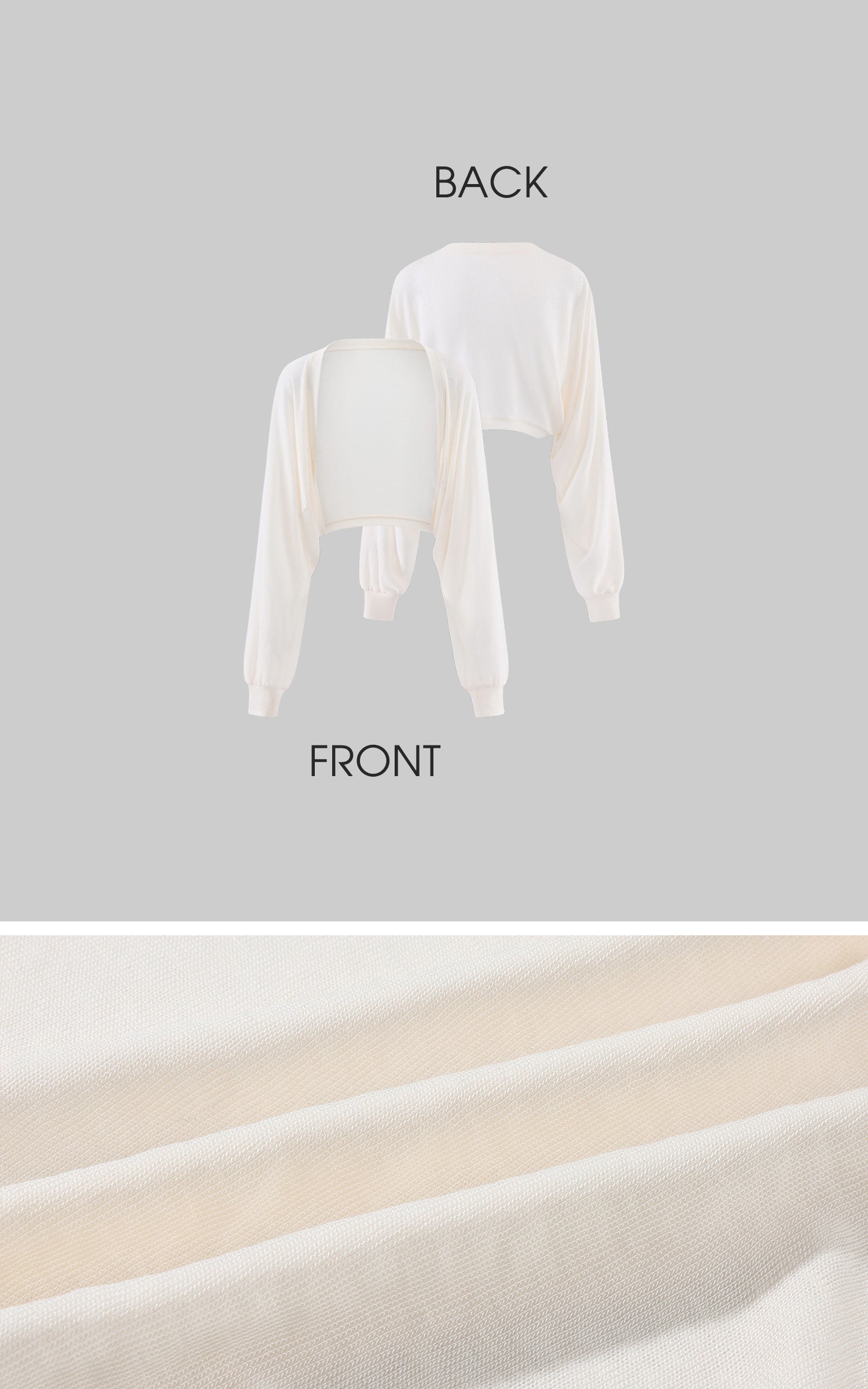 Hydrae Ensemble cardigan superposé, caraco &amp; Pantalon large en satin