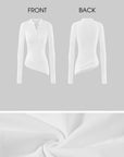 WARDEN EDGE Sculpted Long Sleeve Henley Top