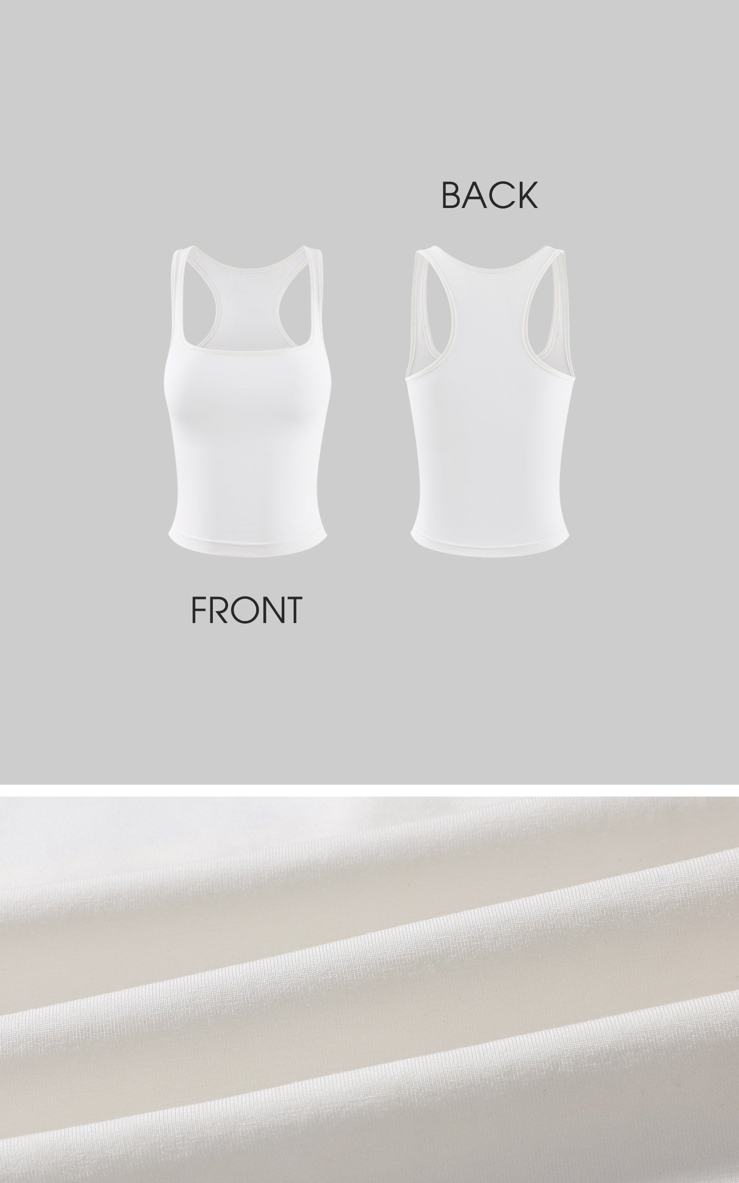 WARDEN EDGE Sculpted Racerback Tank