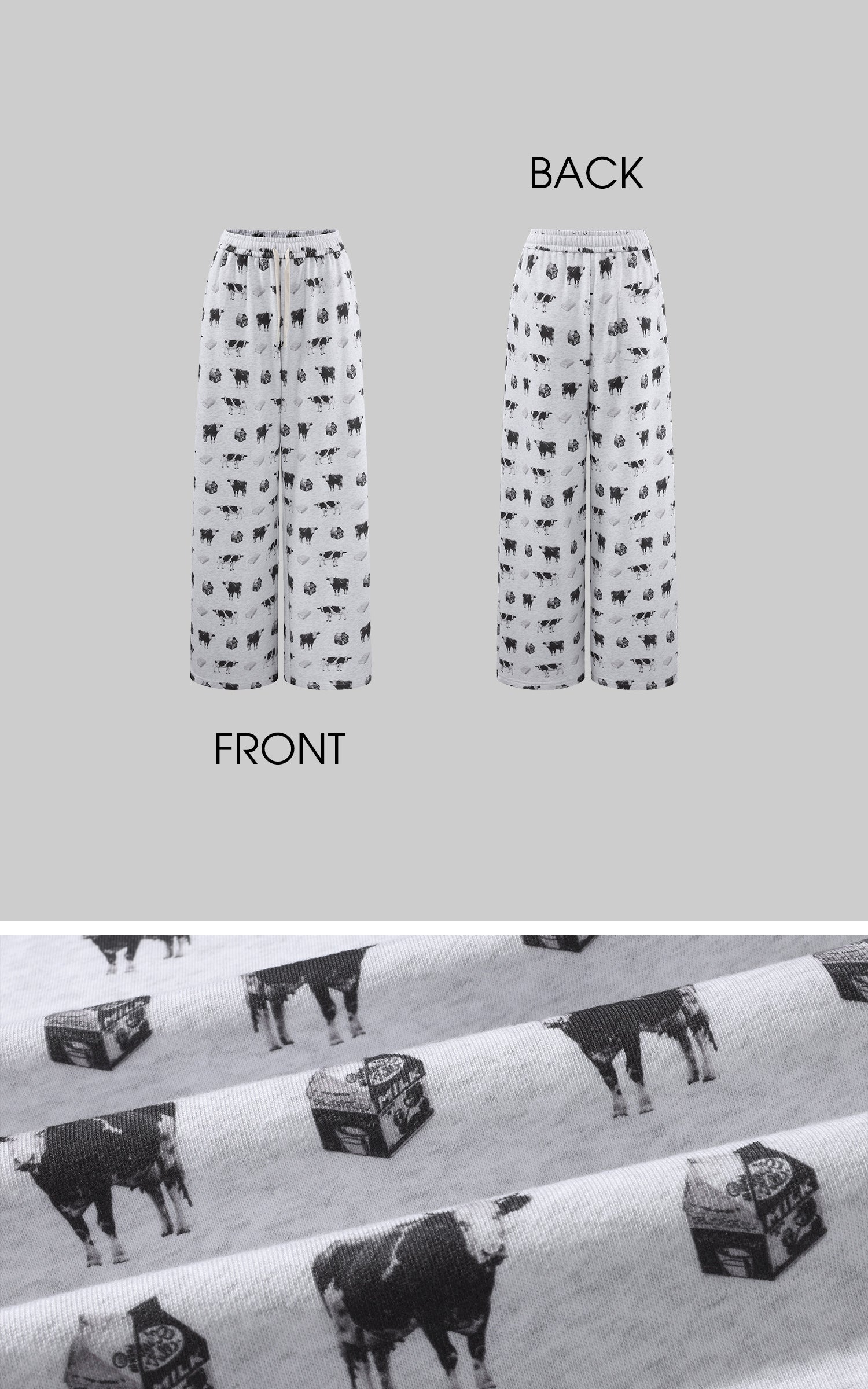 WARDEN EDGE 올오버 프린트 후드 재킷 &amp;amp; 와이드 스웨트팬츠 세트