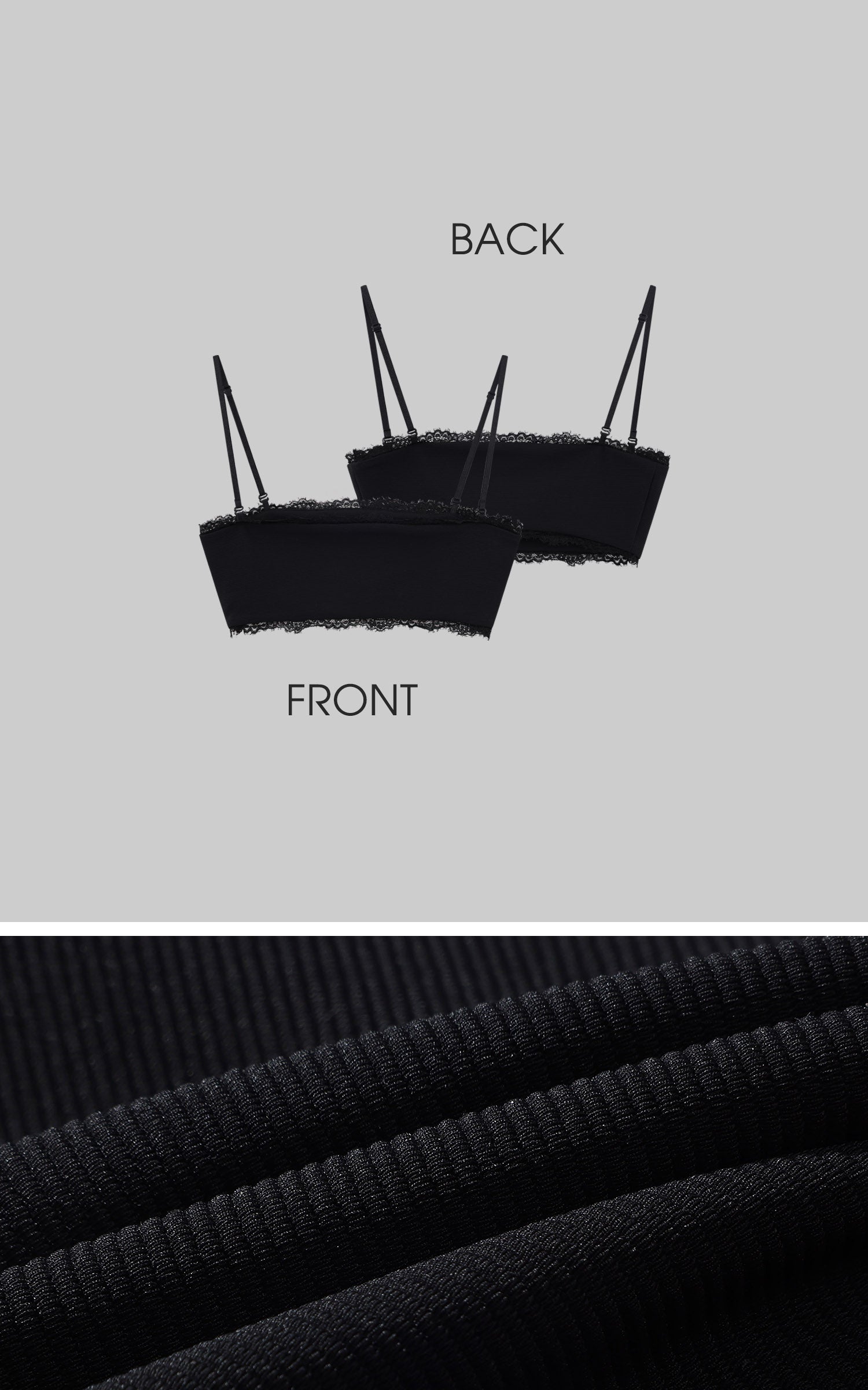 Hydrae Cropped Jacket &amp; Lace Trim Strap Top Set Structured Zip-Up Outerwear Two Piece Outfit