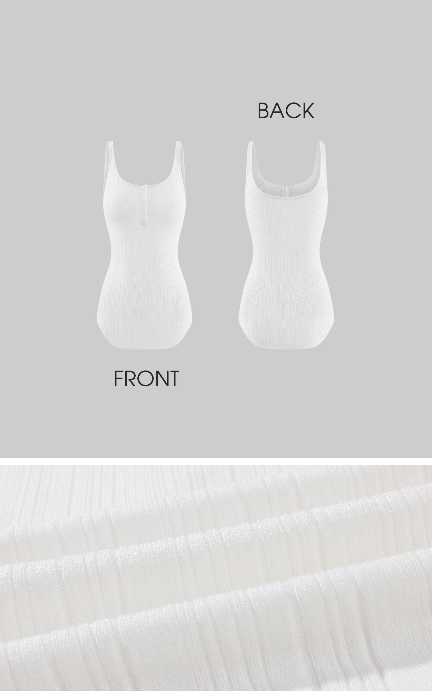 WARDEN EDGE Ribbed Henley Tank Top