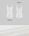 WARDEN EDGE Ribbed Henley Tank Top