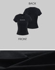 0122stepll Amor Fati Open-Back Graphic Tee