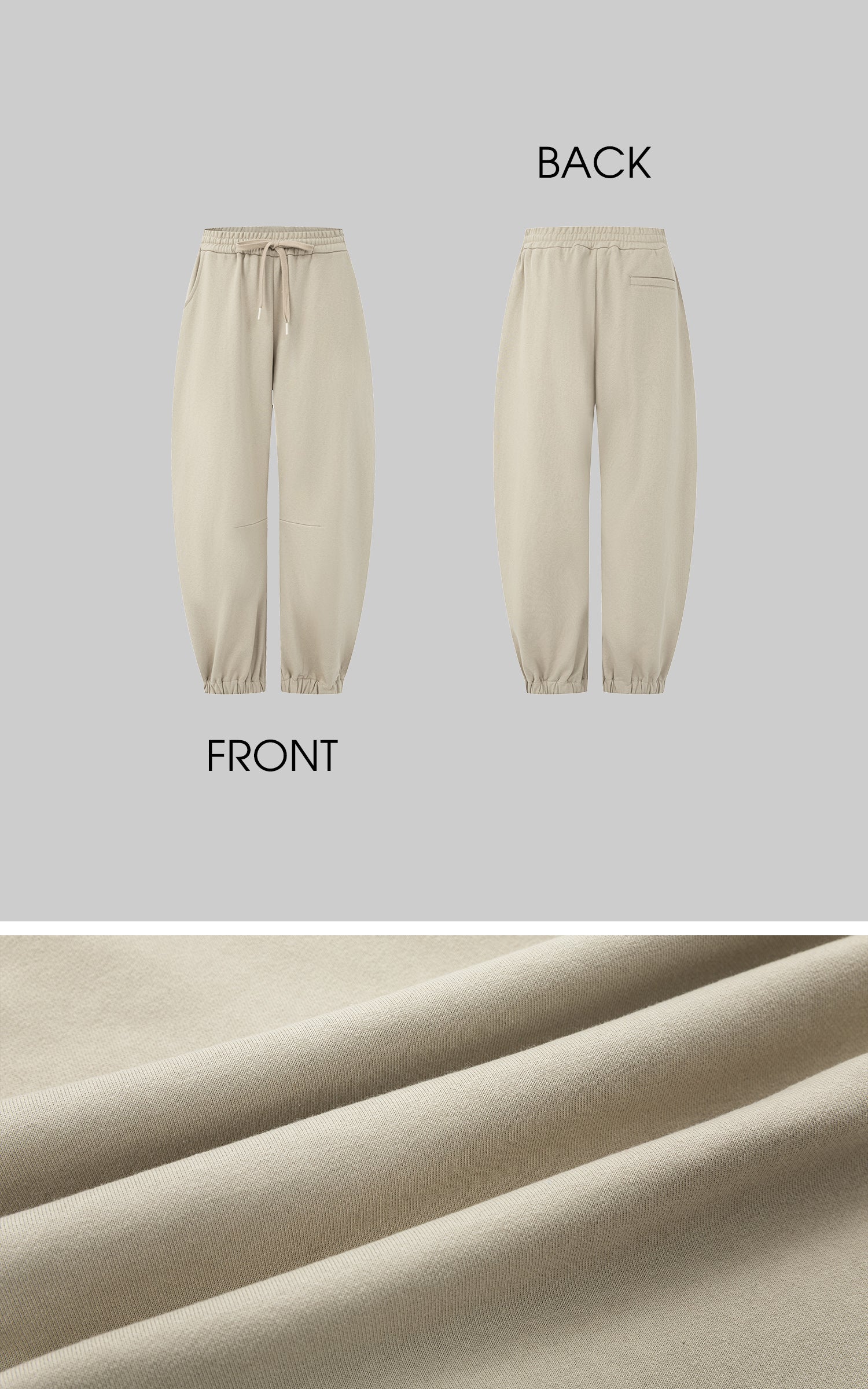IAMXIAA Relaxed Drawstring Lounge Pants
