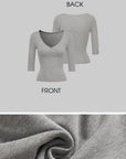 IAMXIAA V-Neck T-Shirt & Flared Pants Set