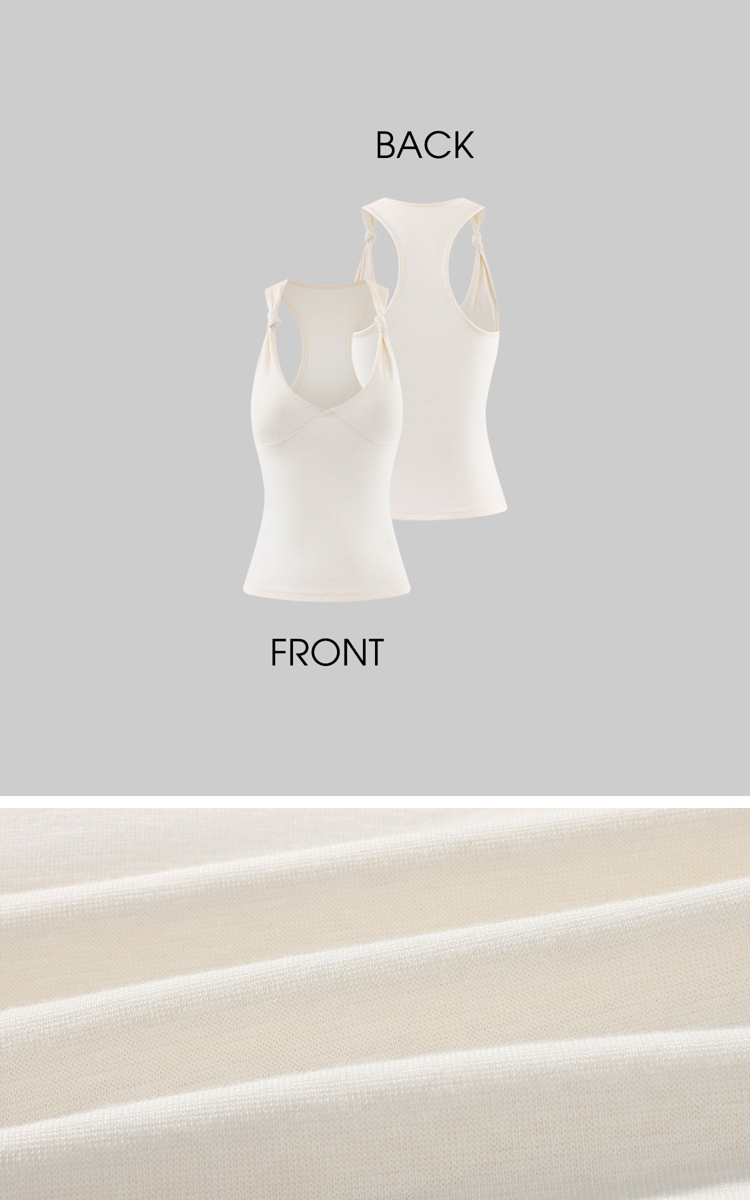 Hydrae Knotted Strap Tank Top &amp; Foldover Wide-Leg Pants Set