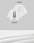 WARDEN EDGE Oversized Cropped Graphic T-Shirt
