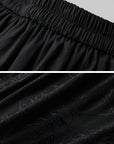 DOINDULGE Layered Contrast Hem Skirt with Gathered Draping and Buttoned High Waist
