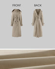 0122stepll Axis High-Neck Oversized Trench Coat