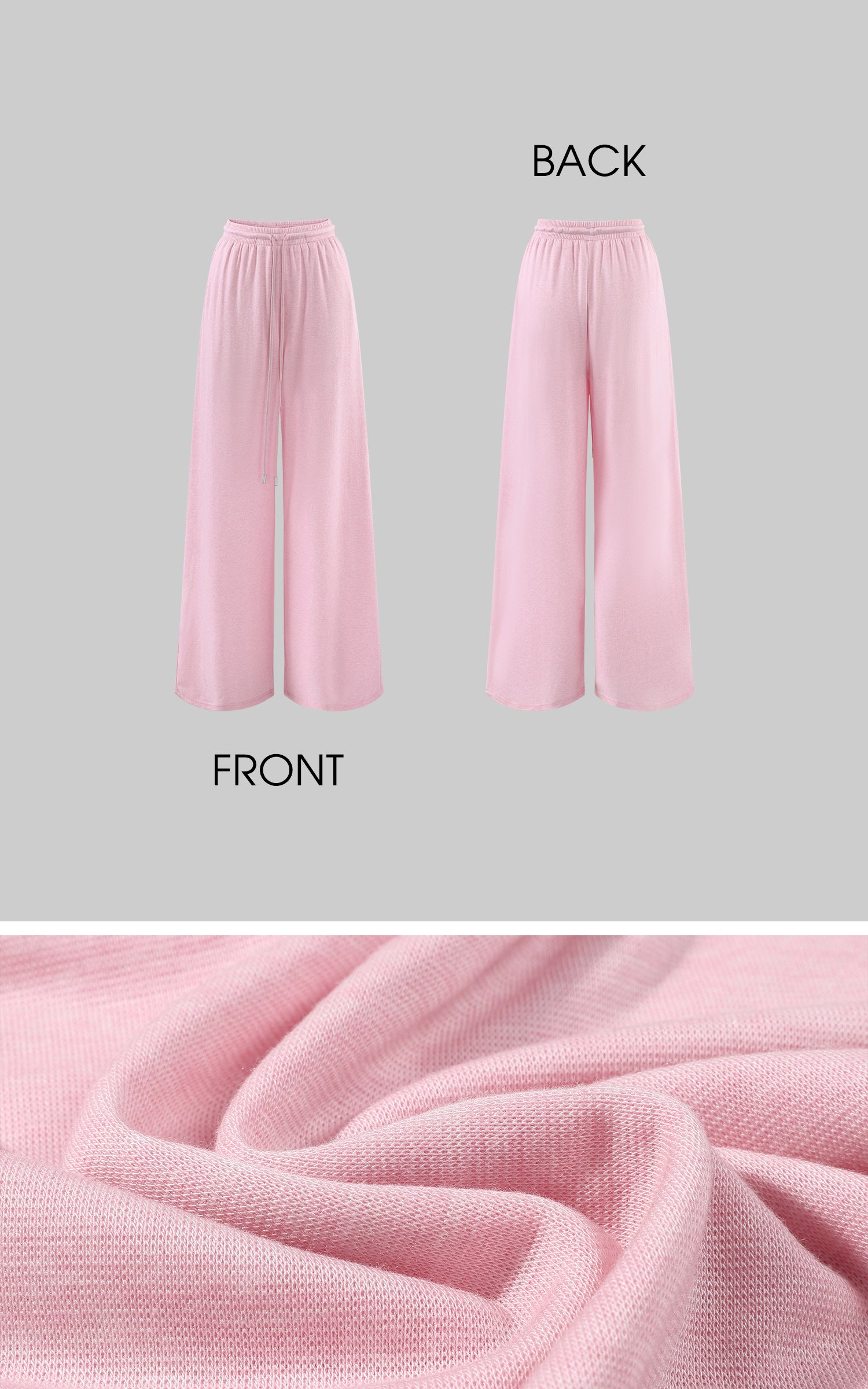 Rase Le Sol Lightweight Hoodie &amp; Wide-Leg Pants Set