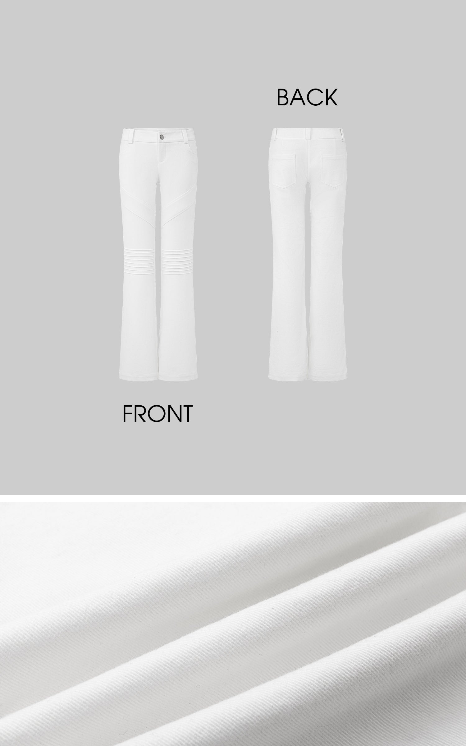 IAMXIAA Panelled Flared Pants