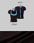 IAMXIAA Scoop Neck Tee & Halter Bra Top Set