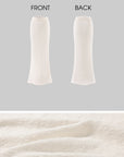 0122stepll Tie-Front Cardigan Button Knit Vest Maxi Skirt Set