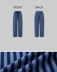 IAMXIAA Striped Straight Leg Sweatpants