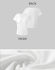 WARDEN EDGE Scoop Neck Graphic Tee Slim Fit - PINKPARKS