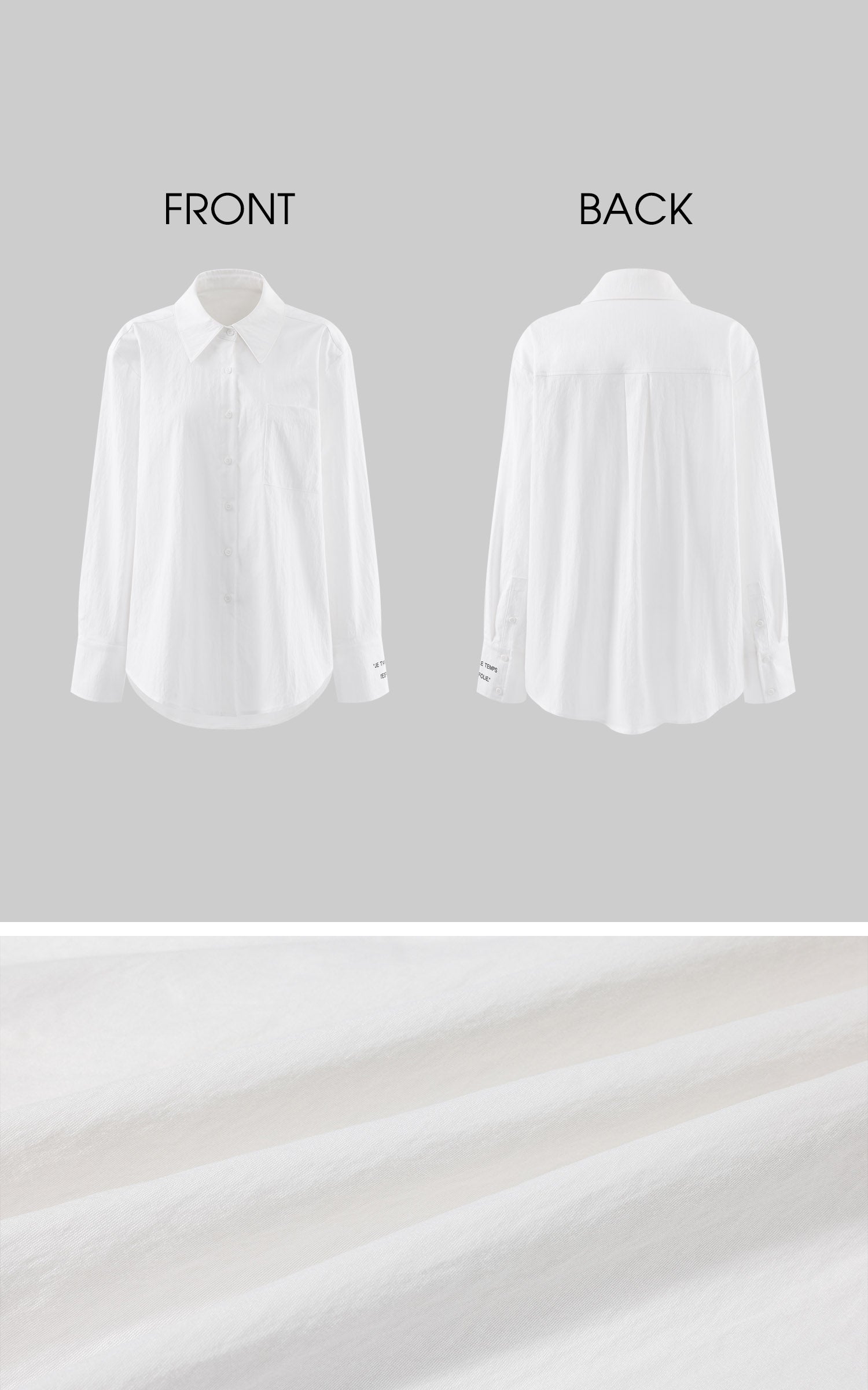 WARDEN EDGE After Hours Oversized Script Shirt