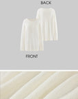 0122stepll Oversized Sweater & Sculpted Hem Midi Skirt Set