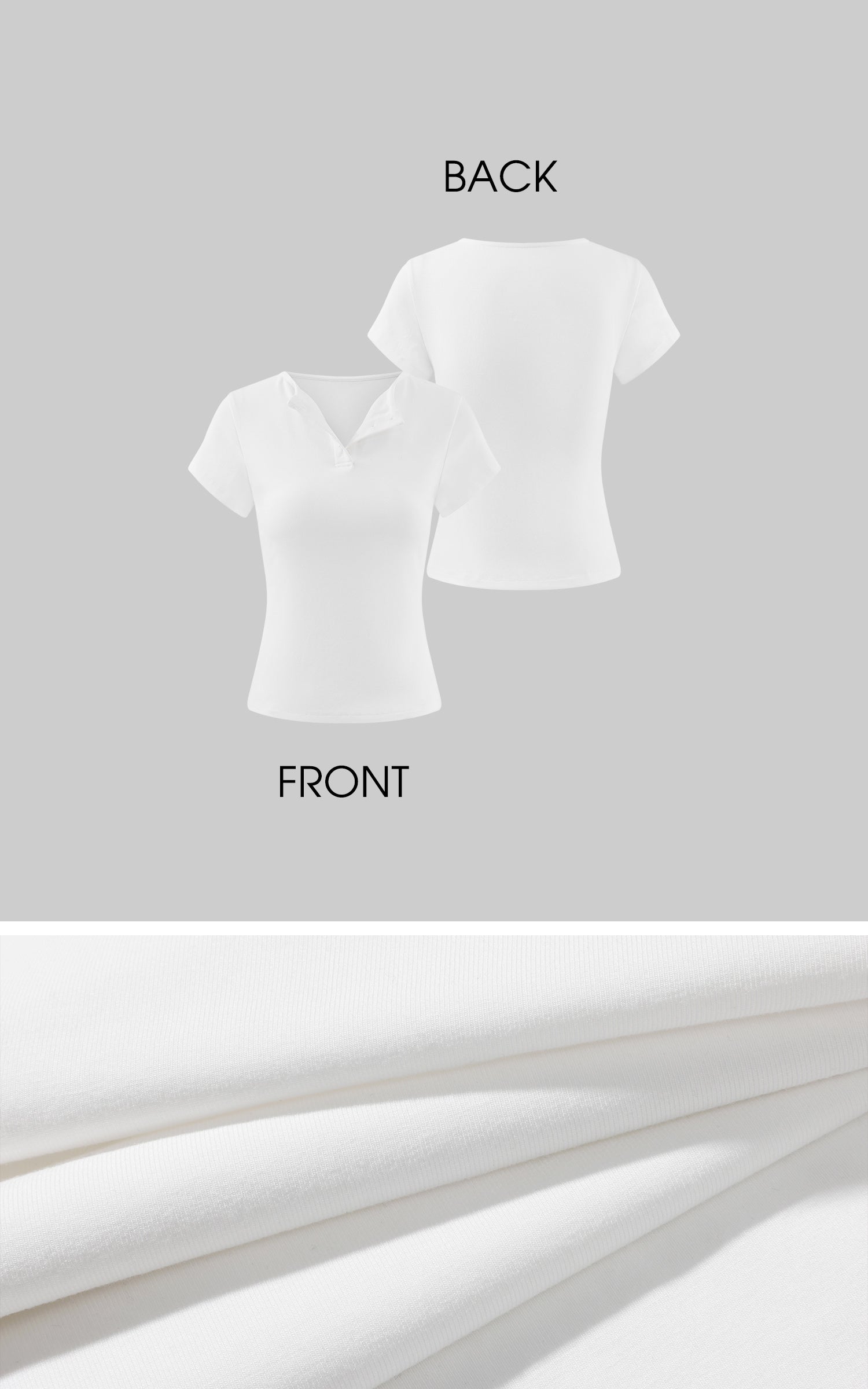 WARDEN EDGE 디컨스트럭티드 헨리 핏 반팔 티셔츠