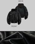 WARDEN EDGE Reversible Plush and PU Leather Jacket