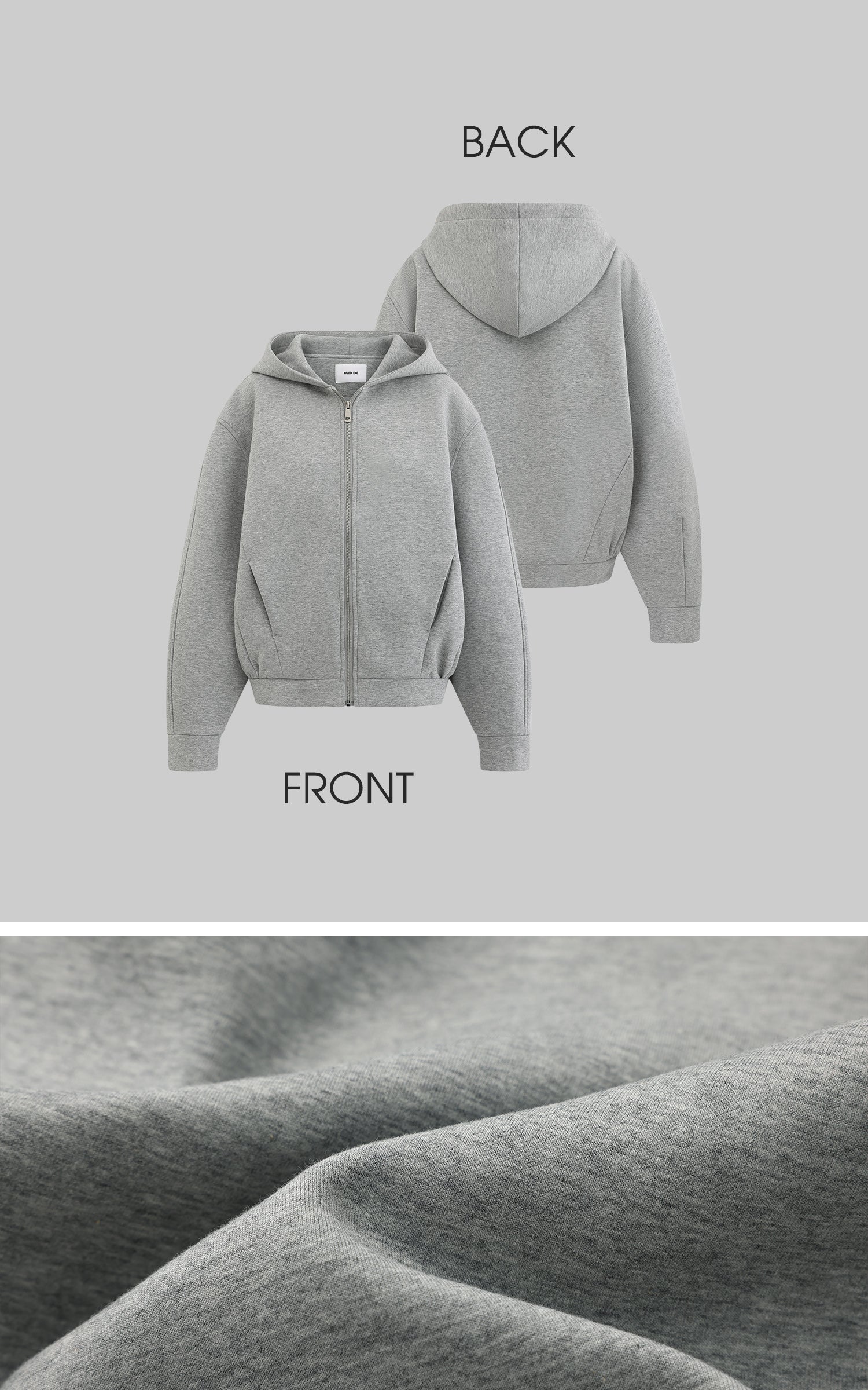 WARDEN EDGE Air Cotton Hooded Sweatshirt