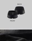 Rase le sol Double-Belt Low-Rise Denim Shorts