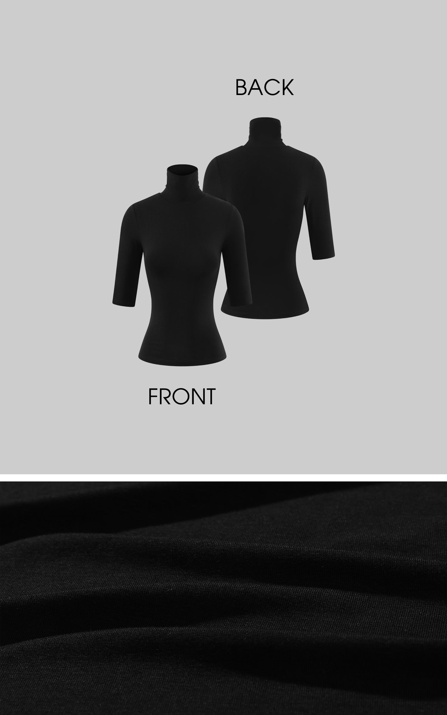 ROVENTE Mock Neck Top &amp; Leather-Look Mini Skirt Set
