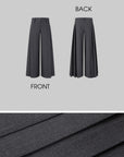 IAMXIAA High-Waisted Fluid Wide-Leg Trousers