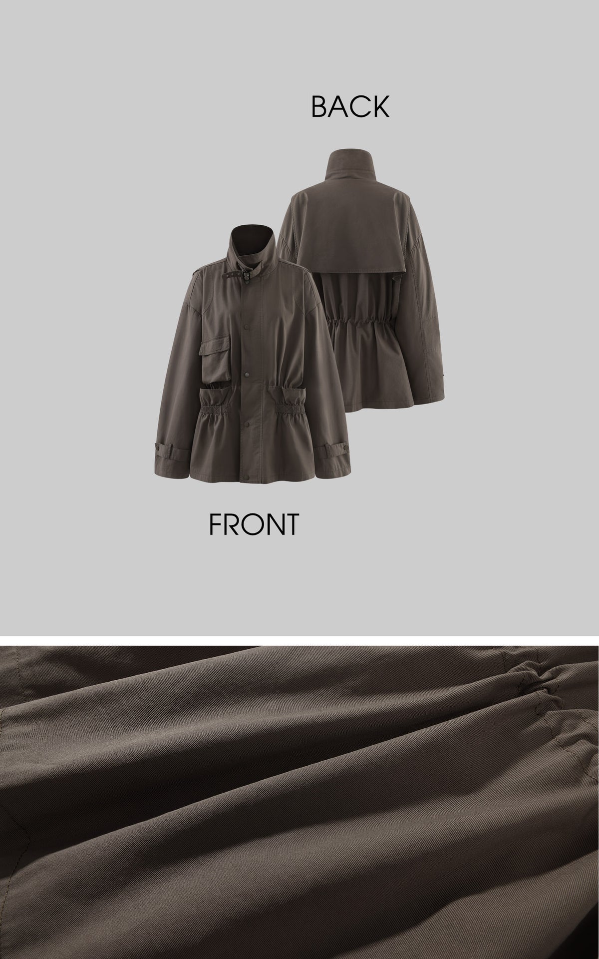 WARDEN EDGE Oversized Utility Field Jacket