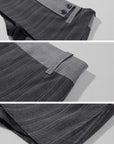 Hydrae Low Rise Pinstripe Micro Mini Skirt Shorts