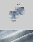 IAMXIAA Low Rise Washed Denim Skort