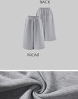 ROVENTE ラウエッジワイドレッグスウェットショーツ