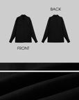 0122stepll Slim-Fit Collared Long Sleeve Jacket