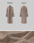 ROVENTE Brushed Longline Knit Cardigan