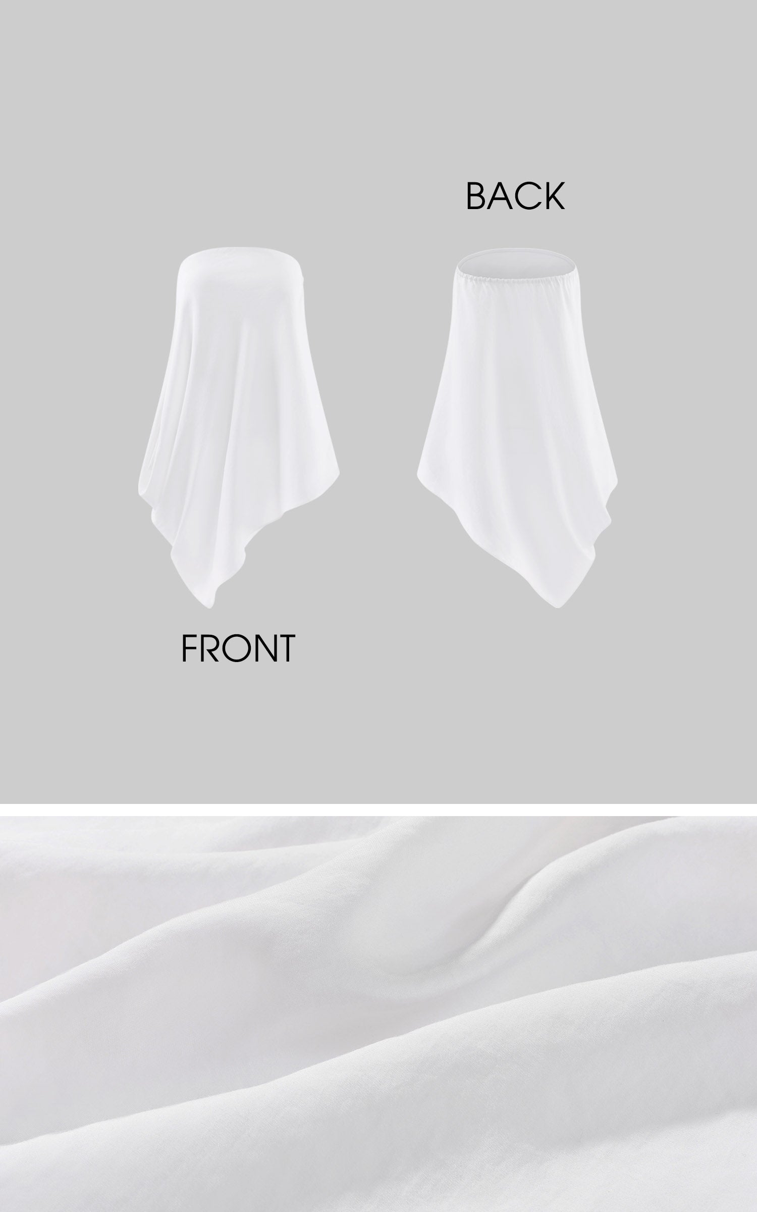0122stepll Draped Strapless Top &amp; Ruched Maxi Skirt Set