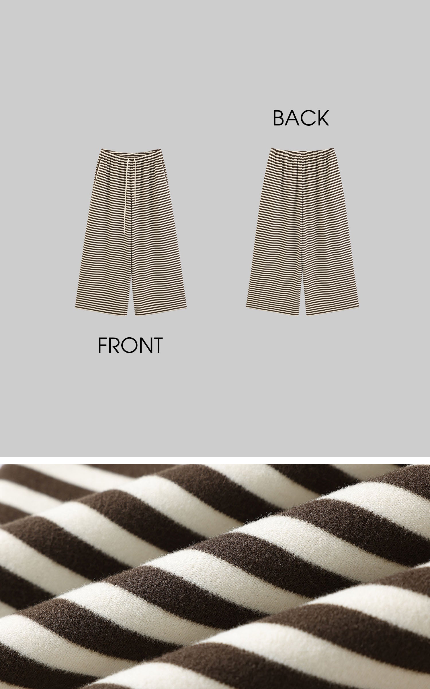 0122stepll 스트라이프 탑, 나시 &amp; 팬츠 3피스 세트