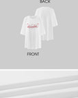 WARDEN EDGE Signature Script Oversized T-Shirt