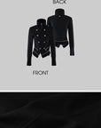 Rase le sol Structured Wool Military Jacket