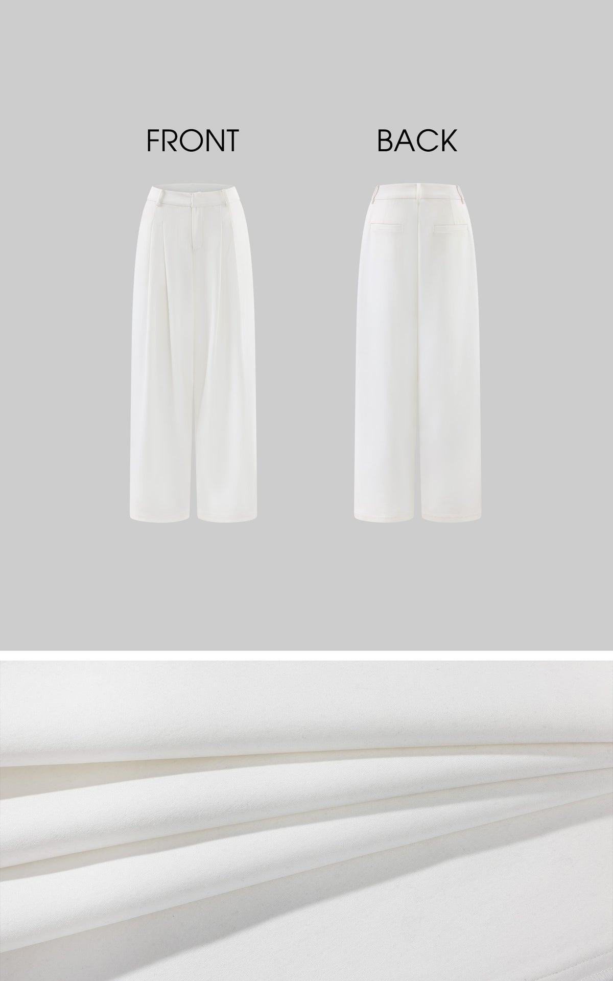 0122stepll Low Rise Pleated Oversized Wide Leg Tailored Pants