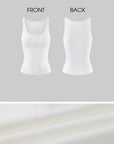 WARDEN EDGE Débardeur Minimaliste à Encolure Ronde Henley
