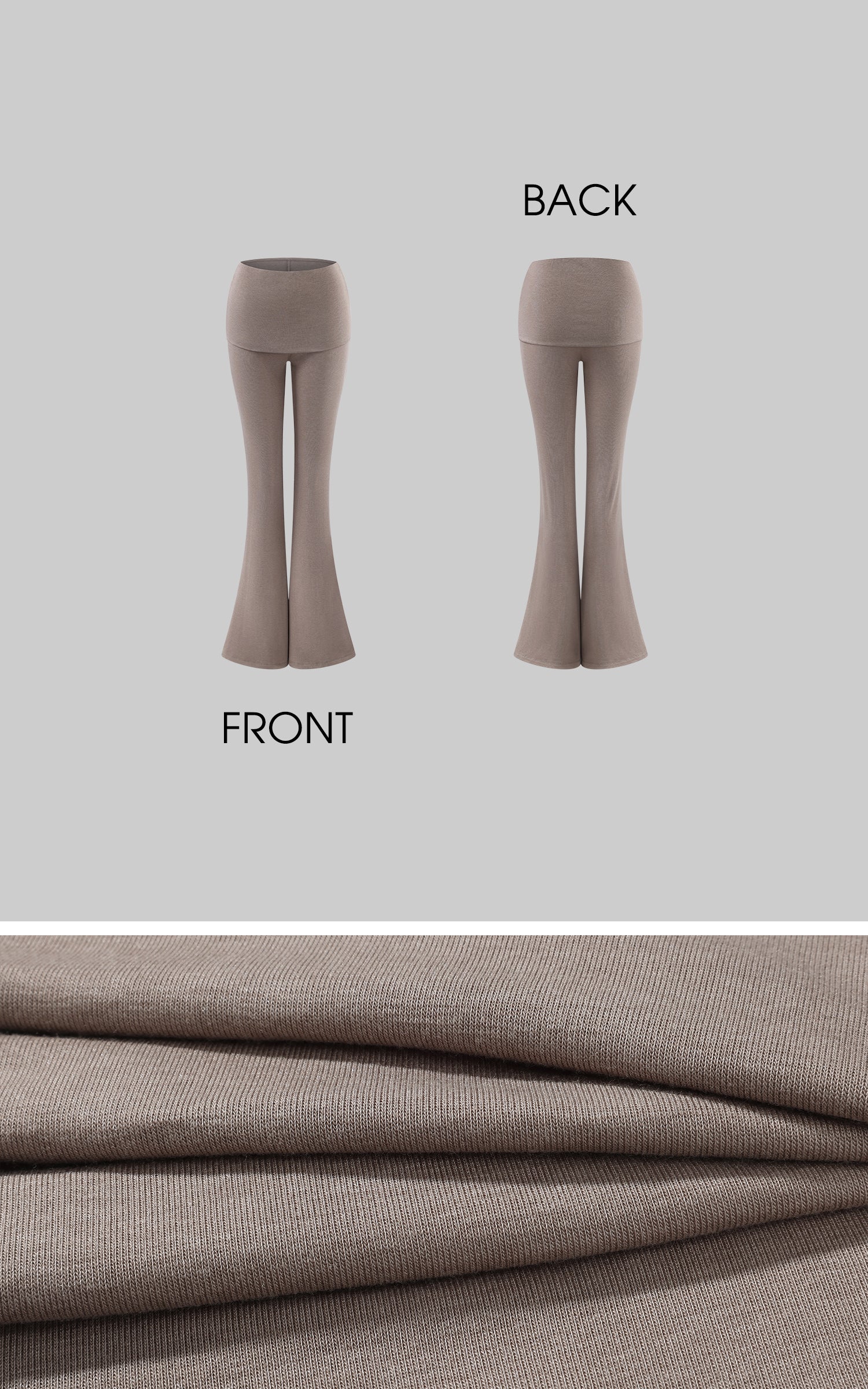 0122stepll Ensemble Body Polo &amp; Pantalon Évasé