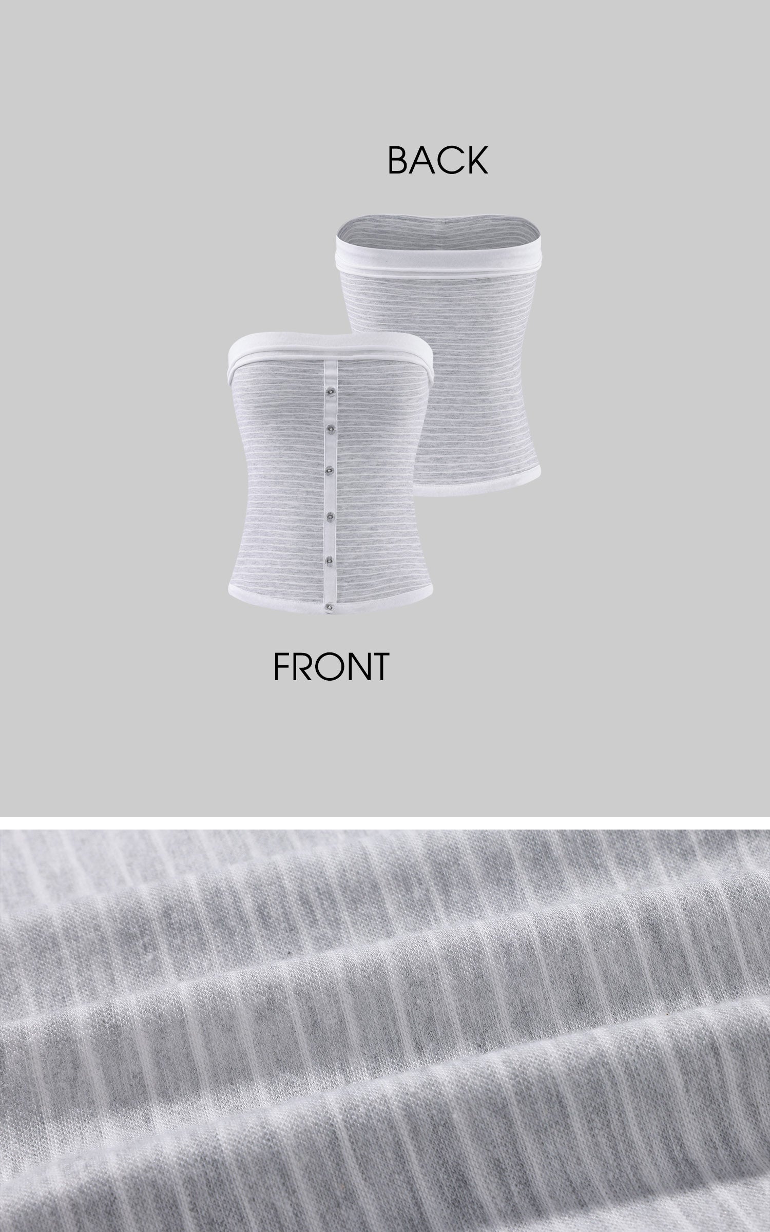 Hydrae Ensemble haut tube en maille rayée &amp; jupe longue