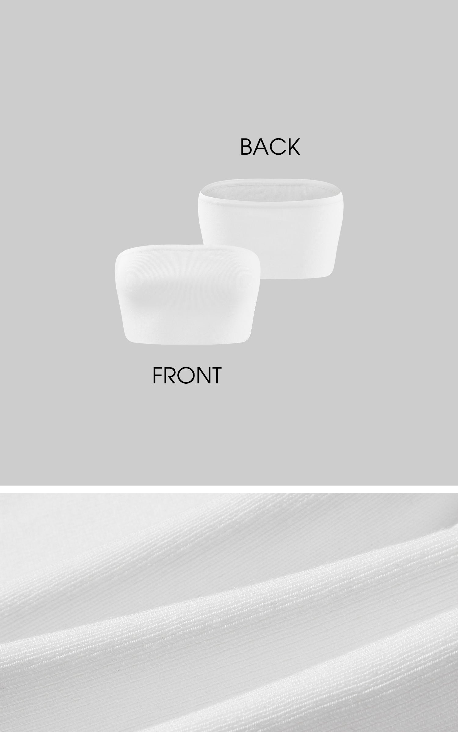 WARDEN EDGE Draped Neck Layered Tee with Integrated Bandeau