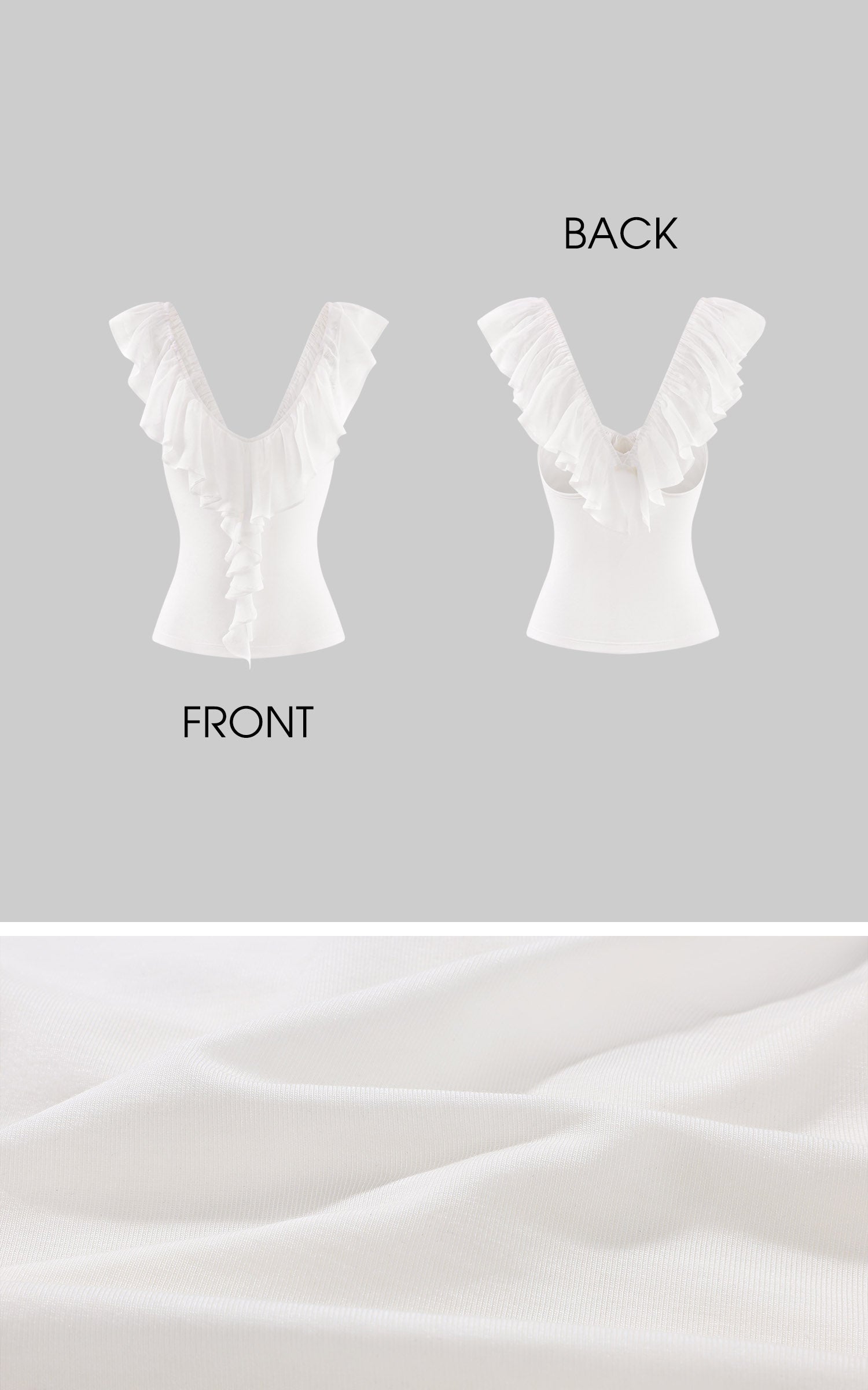 Hydrae Romantic Off Shoulder Chiffon Ruffle Ruched Top