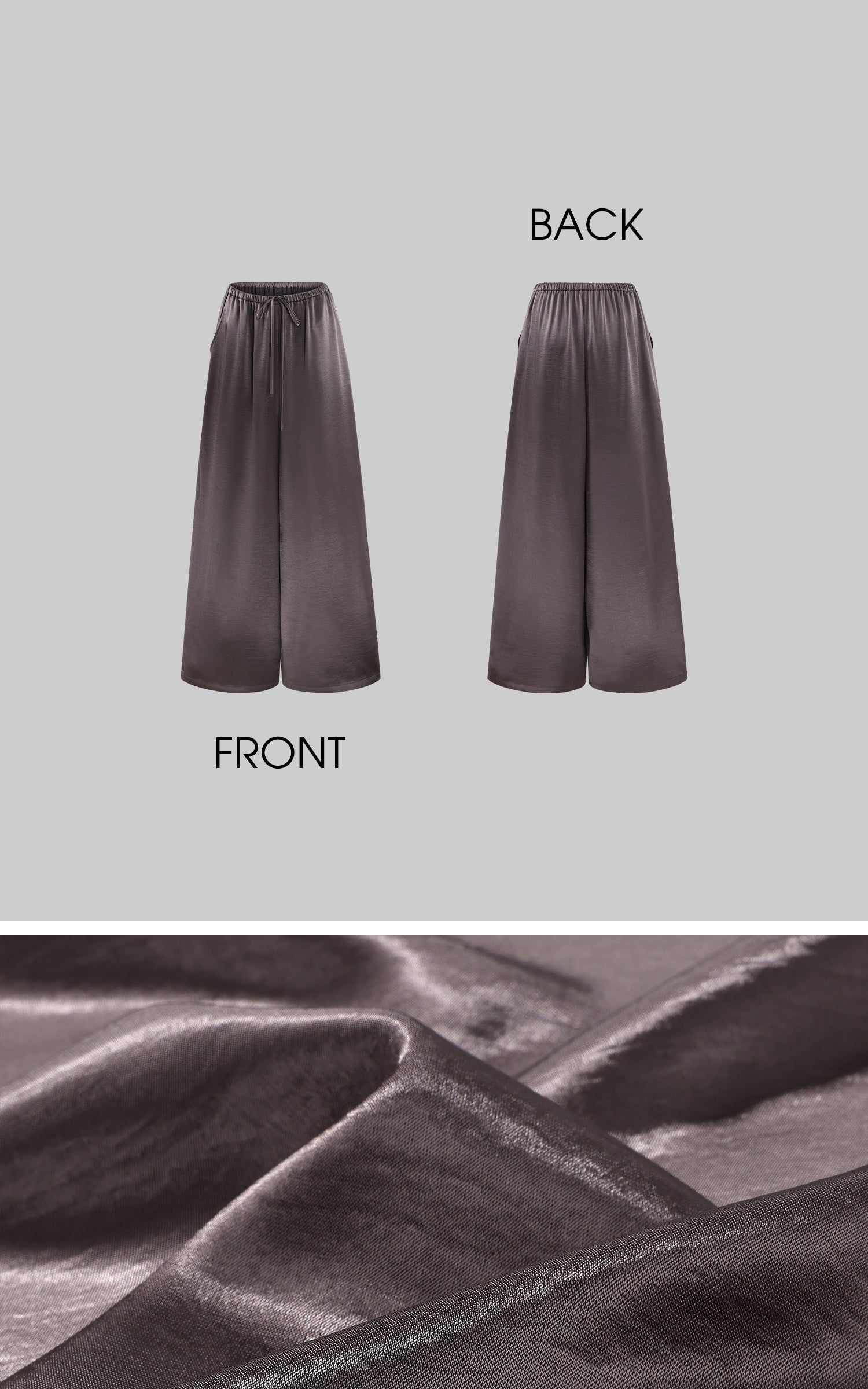 0122stepll Ensemble Haut Bandeau &amp; Pantalon Large