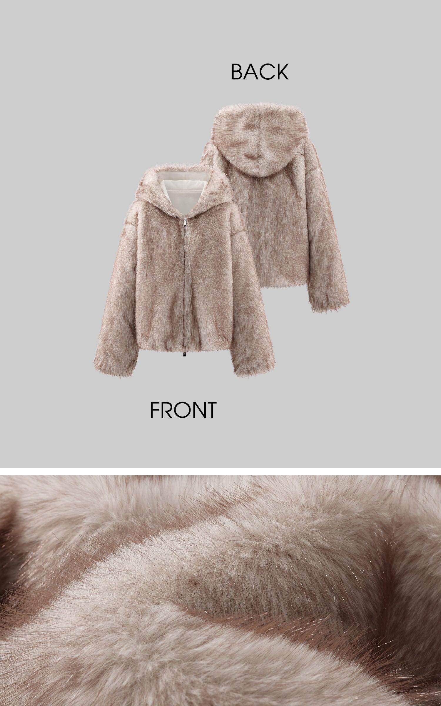 ROVENTE Reversible Fleece Hoodie Jacket – PINKPARKS