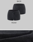 WARDEN EDGE W9 Knit Zip Hoodie & Micro Shorts Set