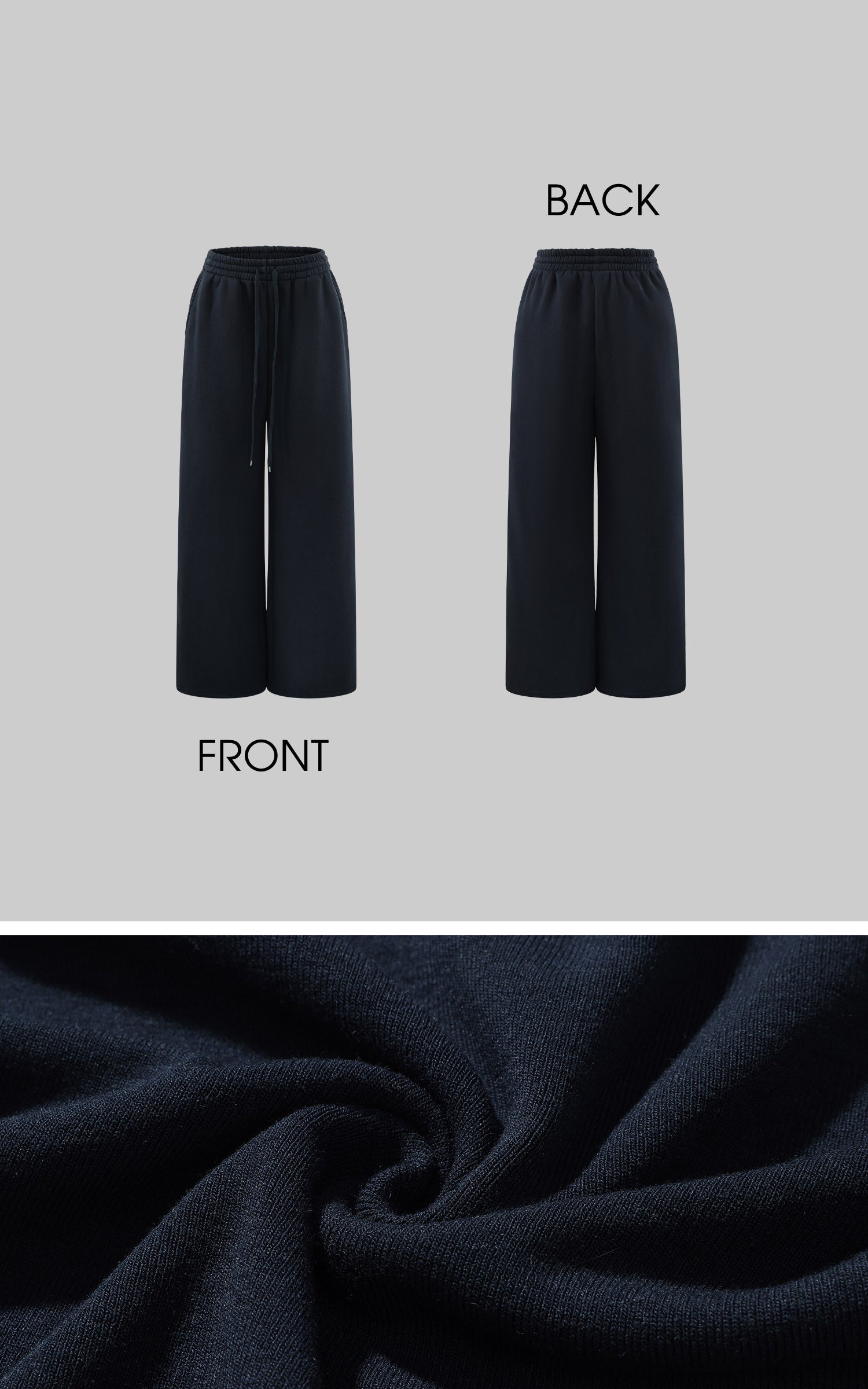 Veste cardigan 0122tepll &amp; ensemble pantalon large à cordon