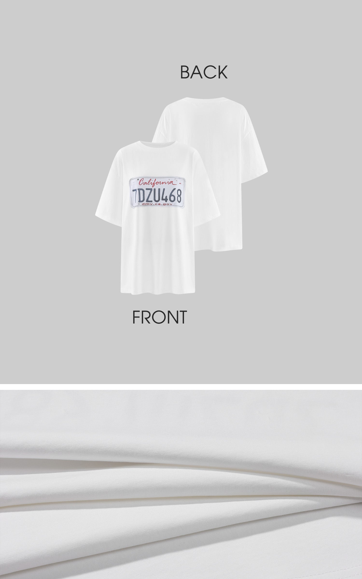 WARDEN EDGE Ensemble T-shirt oversize graphique &amp;amp; short en dentelle superposé